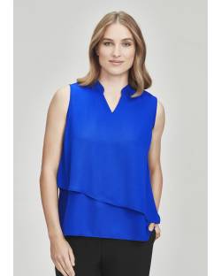 Seville Sleeveless Layered Blouse, Ladies
